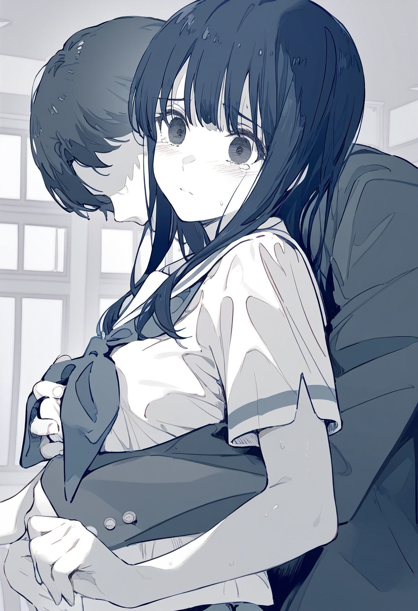 響け！ユ〇フォニアム 鎧◯みぞれと休日練習（嘘） - サンプル画像 3