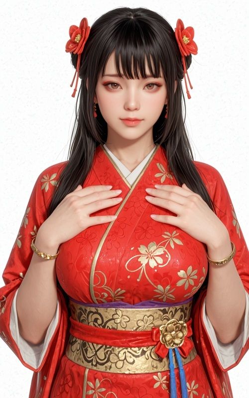 大喬さんのイラスト 2.5次元の美少女 - サンプル画像 1