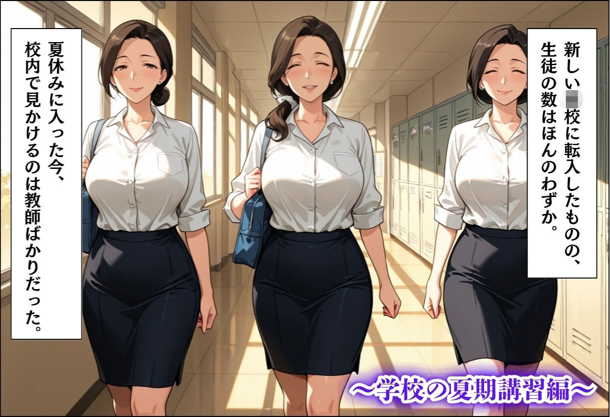 引っ越してきた田舎町がムチムチ熟女だらけだった話〜総集編01〜 - サンプル画像 2