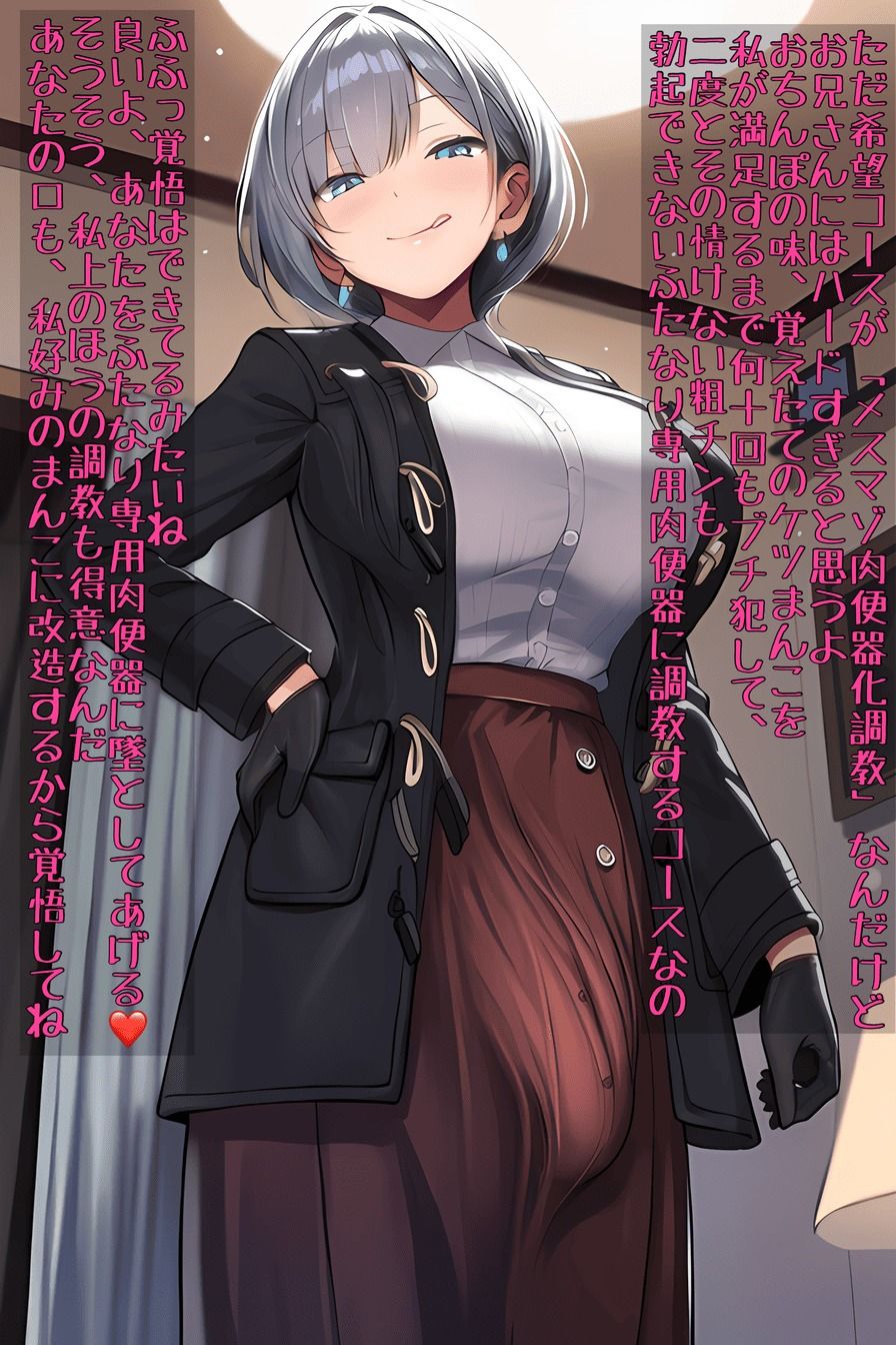 ドSで強〜いふたなり娘たち - サンプル画像 4