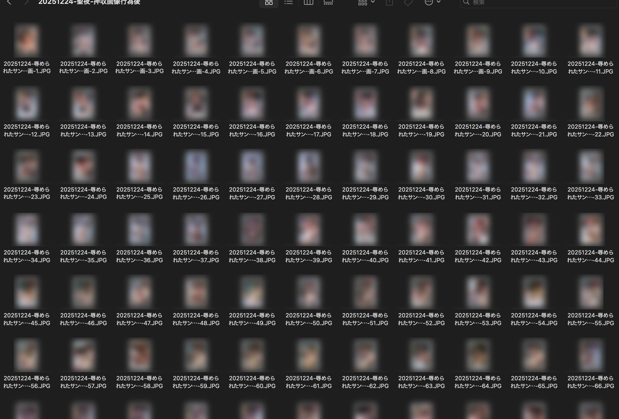 辱められたサンタ娘たちー押収証拠Filesー - サンプル画像 1