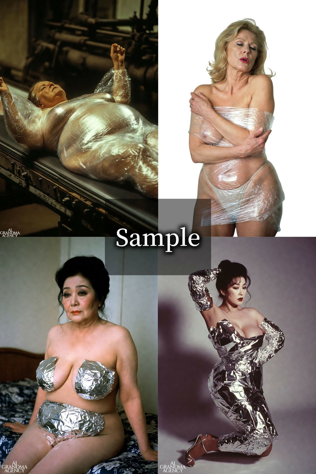 ラッピング〜包まれた老体〜 - サンプル画像 3