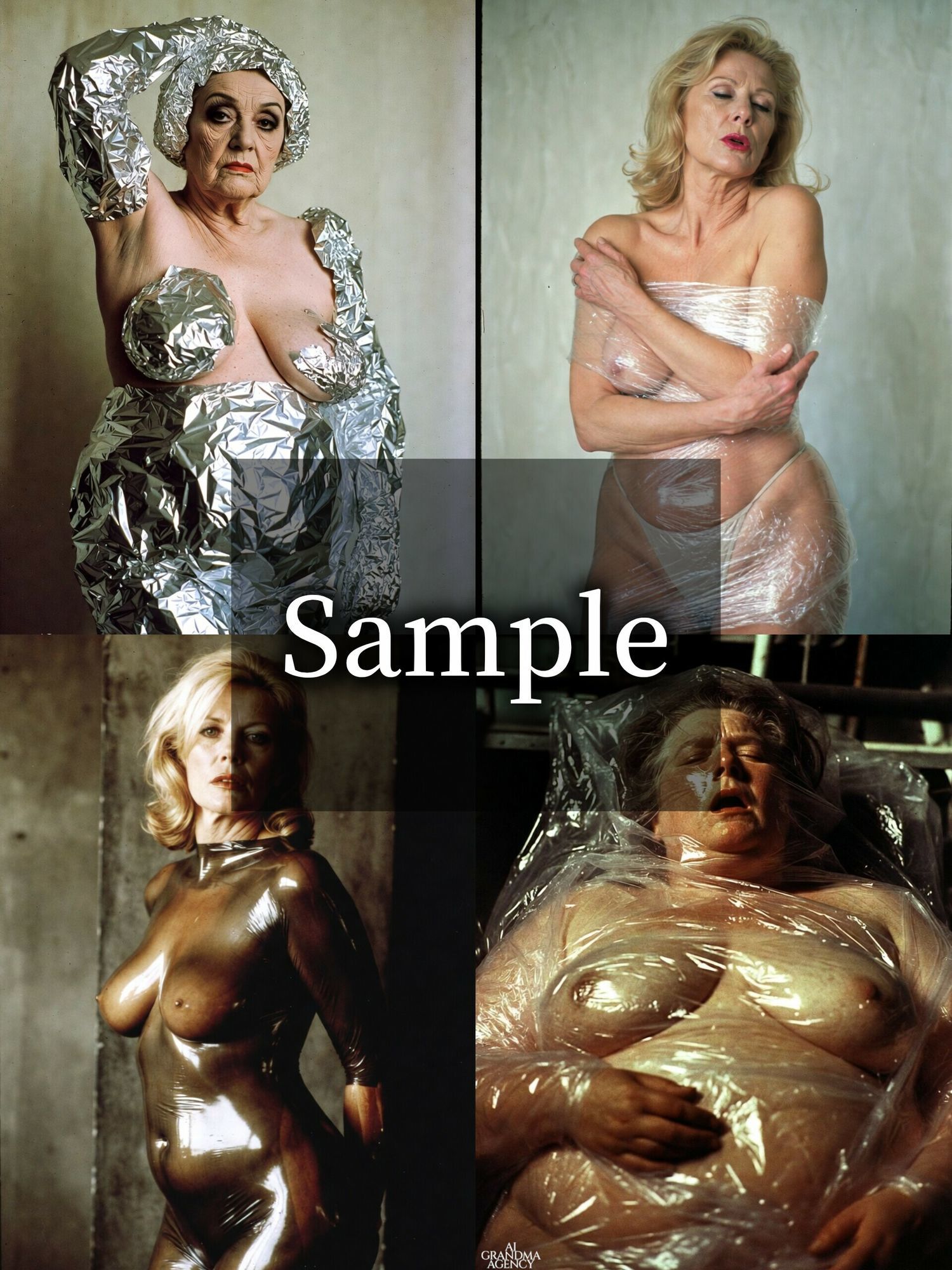 ラッピング〜包まれた老体〜 - サンプル画像 4