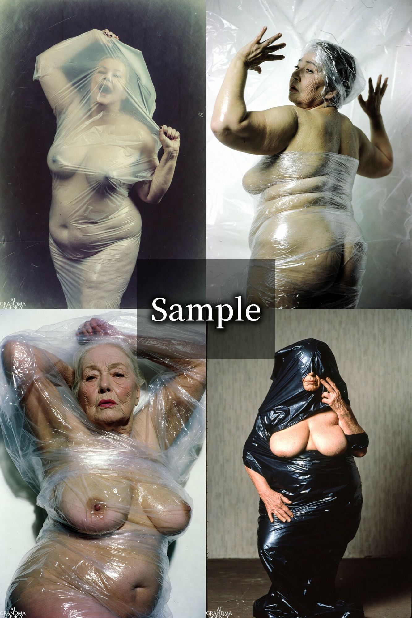 ラッピング〜包まれた老体〜 - サンプル画像 5