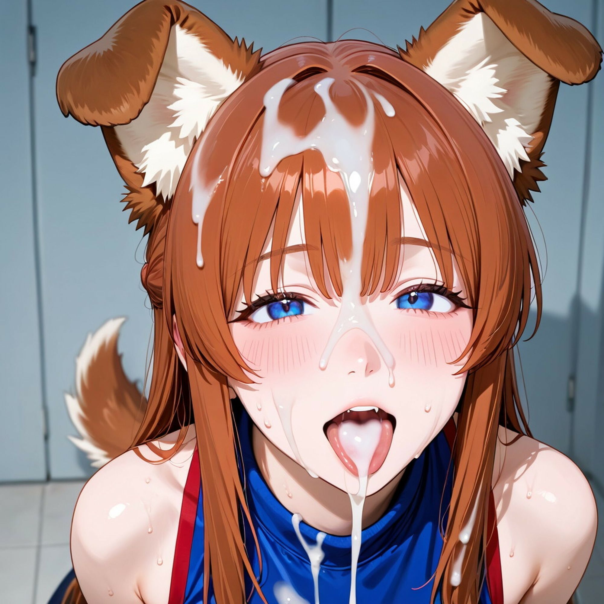 ぶっかけ DOG GIRL - サンプル画像 2