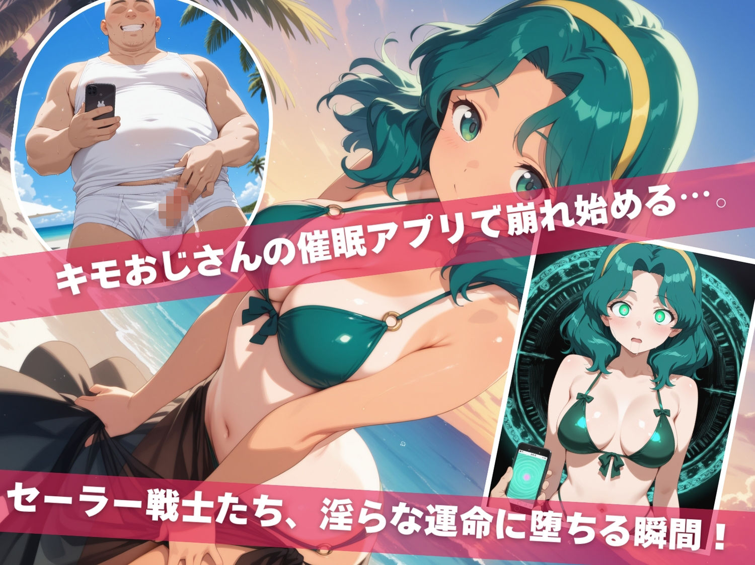 セーラー●ーン陥落計画 Vol.2  〜おじさんに操られたセーラー戦士たち〜 - サンプル画像 1