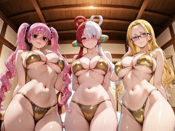 【ワ●ピース】コス墜ちヒロインズ魔性の女海賊編【500枚総集編】 - サンプル画像 1