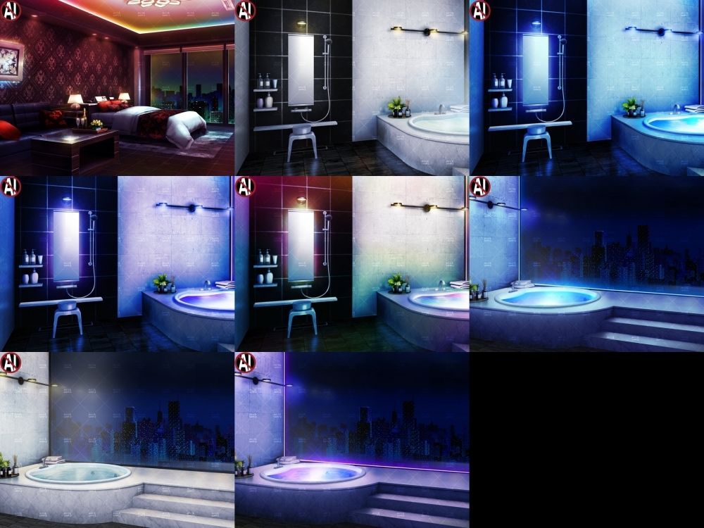 みにくる背景CG素材集『大人の背景』part01 - サンプル画像 2