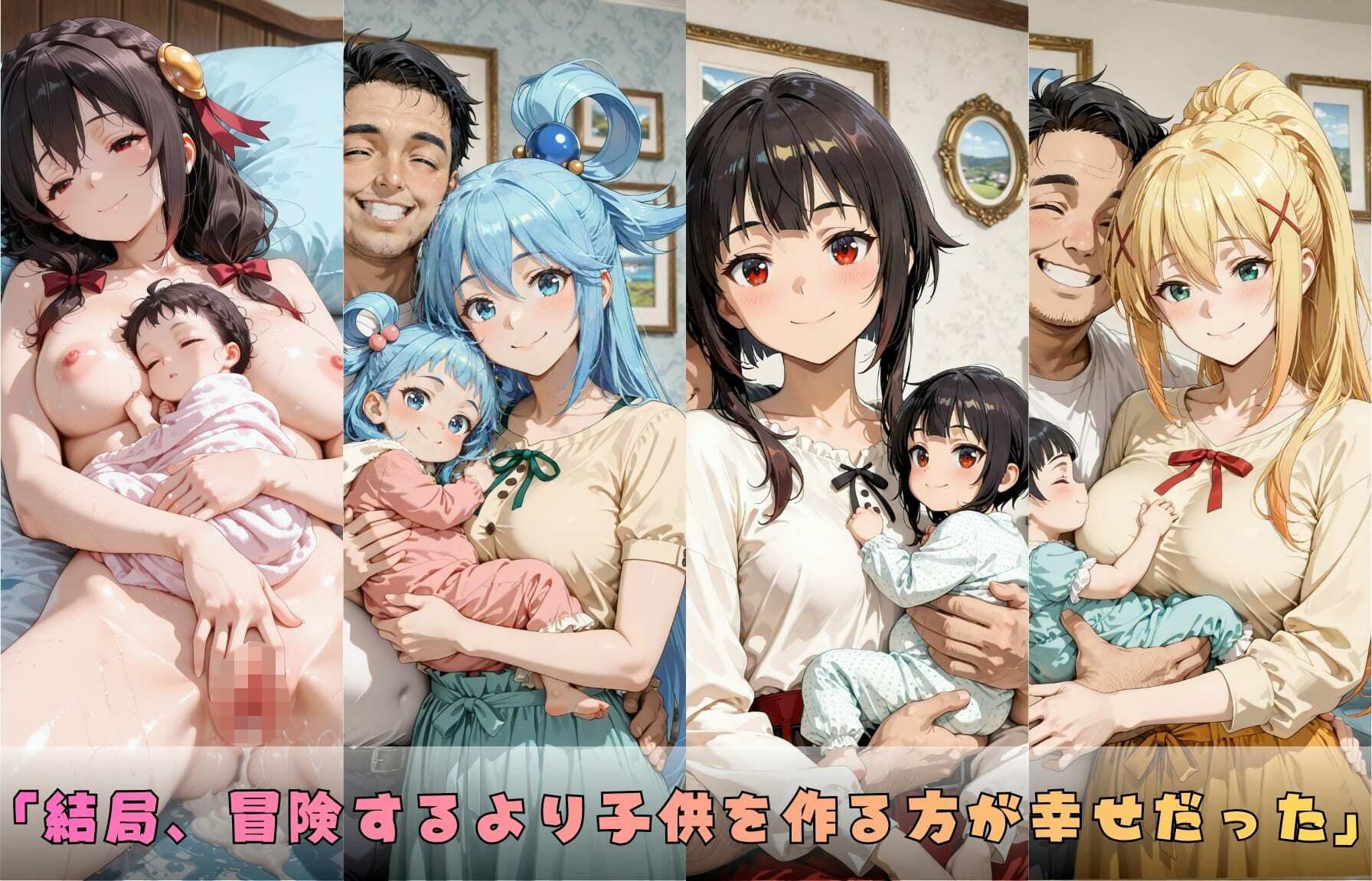 この素晴らしい孕み袋に祝福を！ - サンプル画像 8