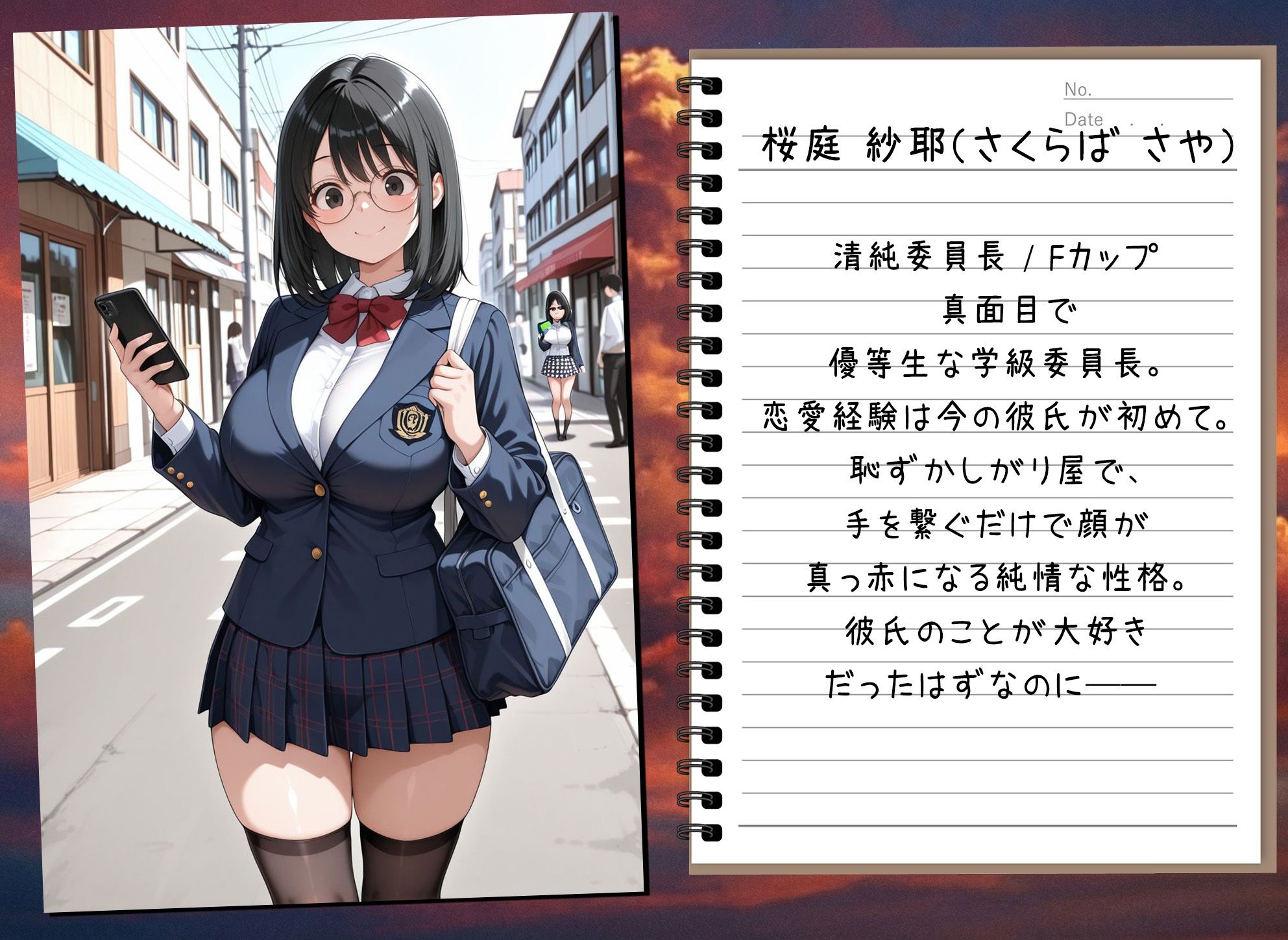 チャラ男の巨根で清純カノジョが壊れた話 - サンプル画像 1