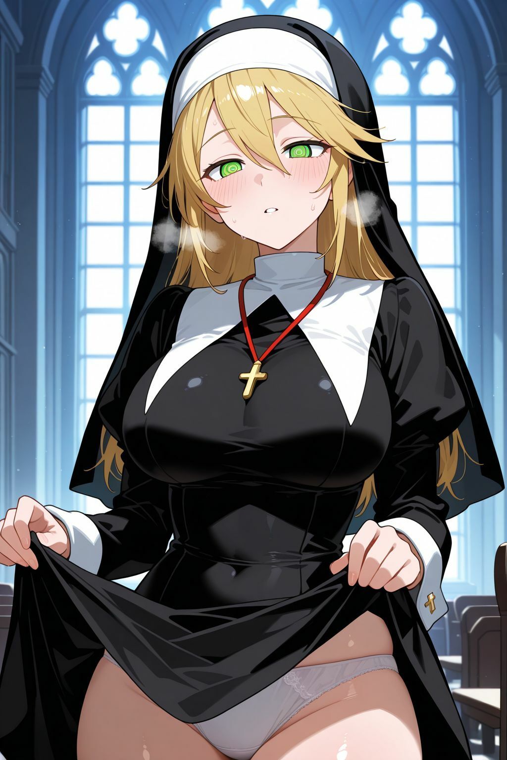 催●洗脳！〜元・清楚なシスターは肉便器！〜【豪華CG300枚収録】 - サンプル画像 1