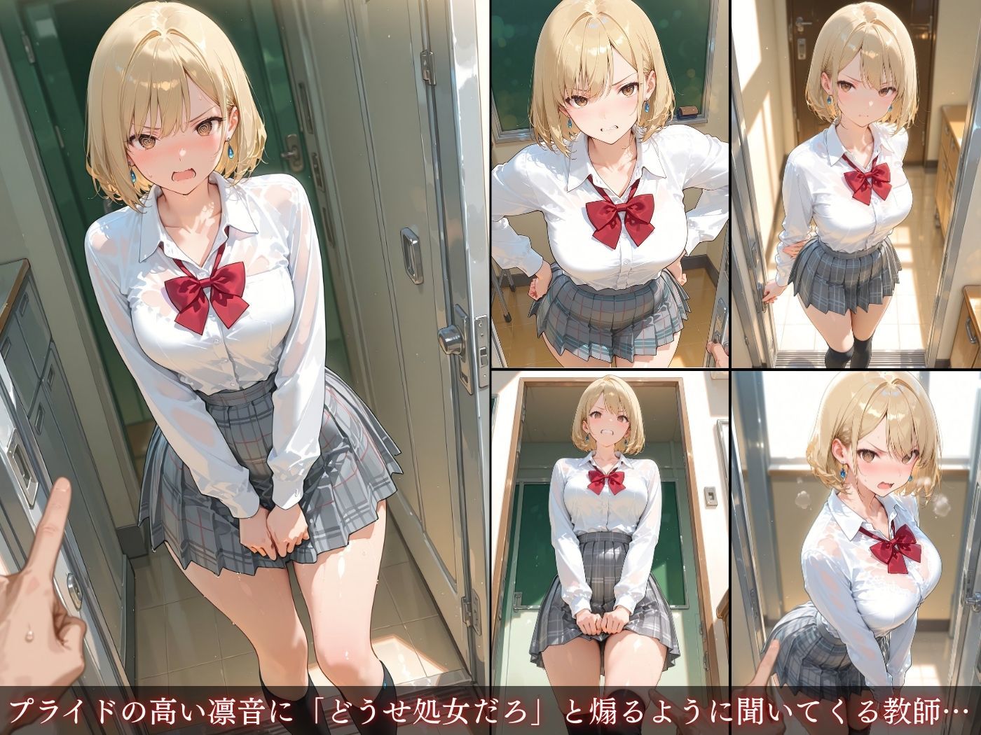 高プライド女は煽りに弱い - サンプル画像 4