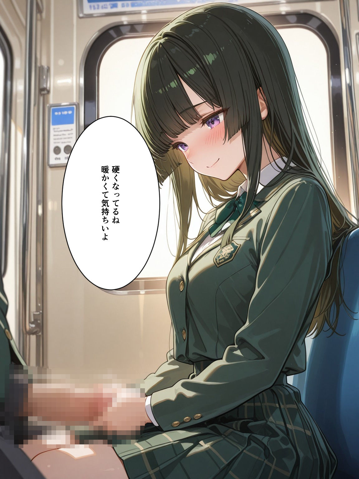 あなた色に染めて欲しい ― 揺れる車内、背中が語る想い ― - サンプル画像 5