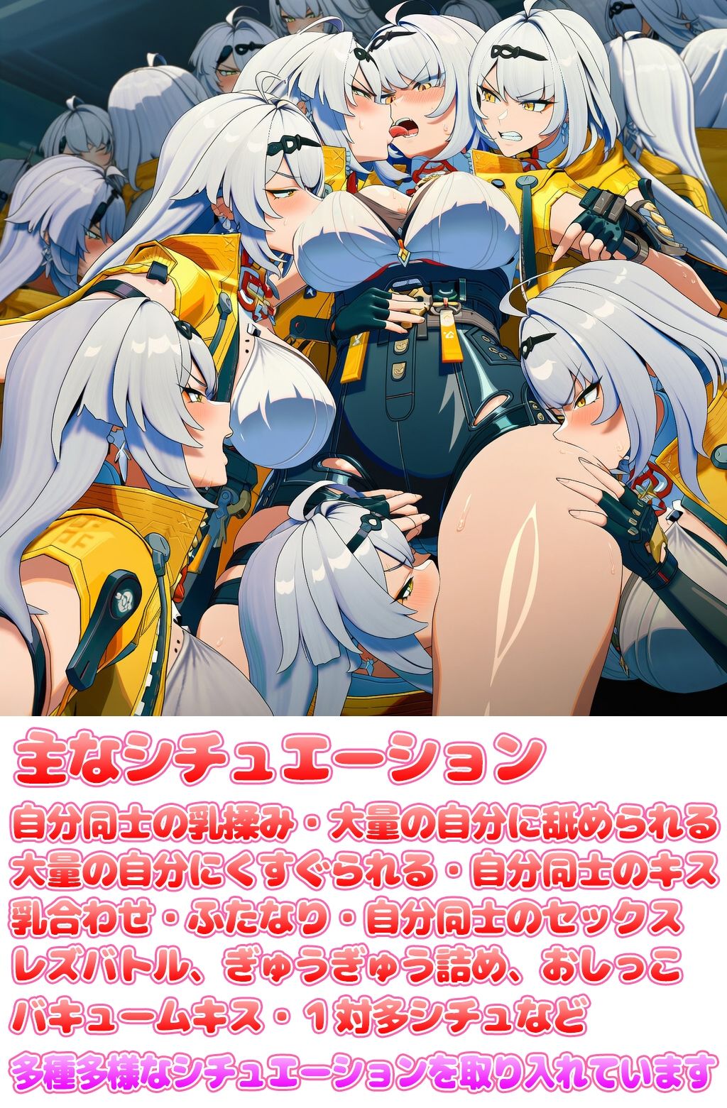 自分同士でエッチしまくり！嫁分身画像まとめ202601 Part1 - サンプル画像 2