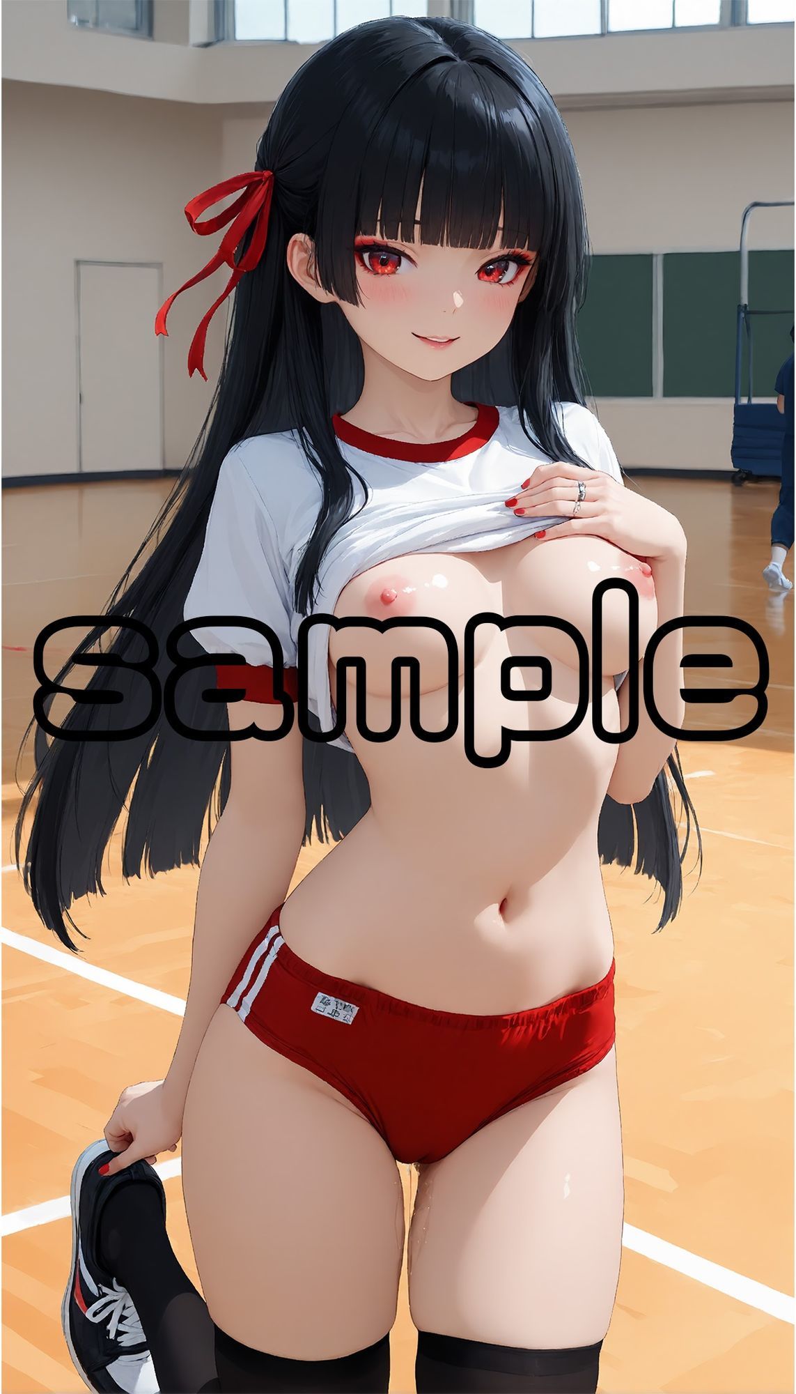 千咲とブルマえっち - サンプル画像 1