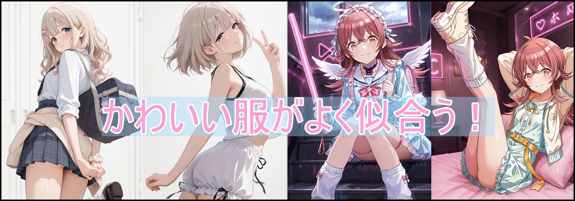 可愛い娘にかわいい服を！ - サンプル画像 2