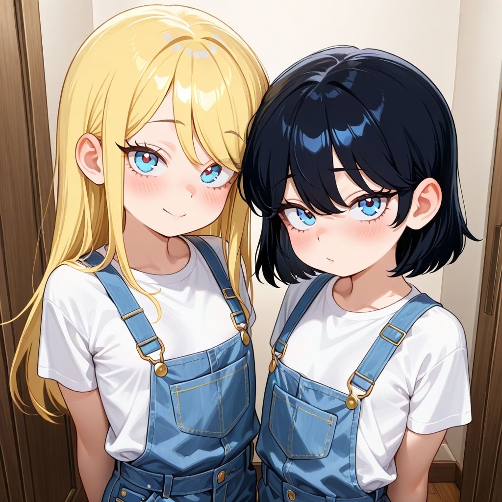 お風呂でこっそり男の娘カップルの濃密交尾 - サンプル画像 1