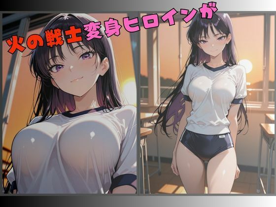 セーラー服戦士ブルマ拘束〜火の戦士ヒロイン、快楽に堕つ〜 - サンプル画像 1