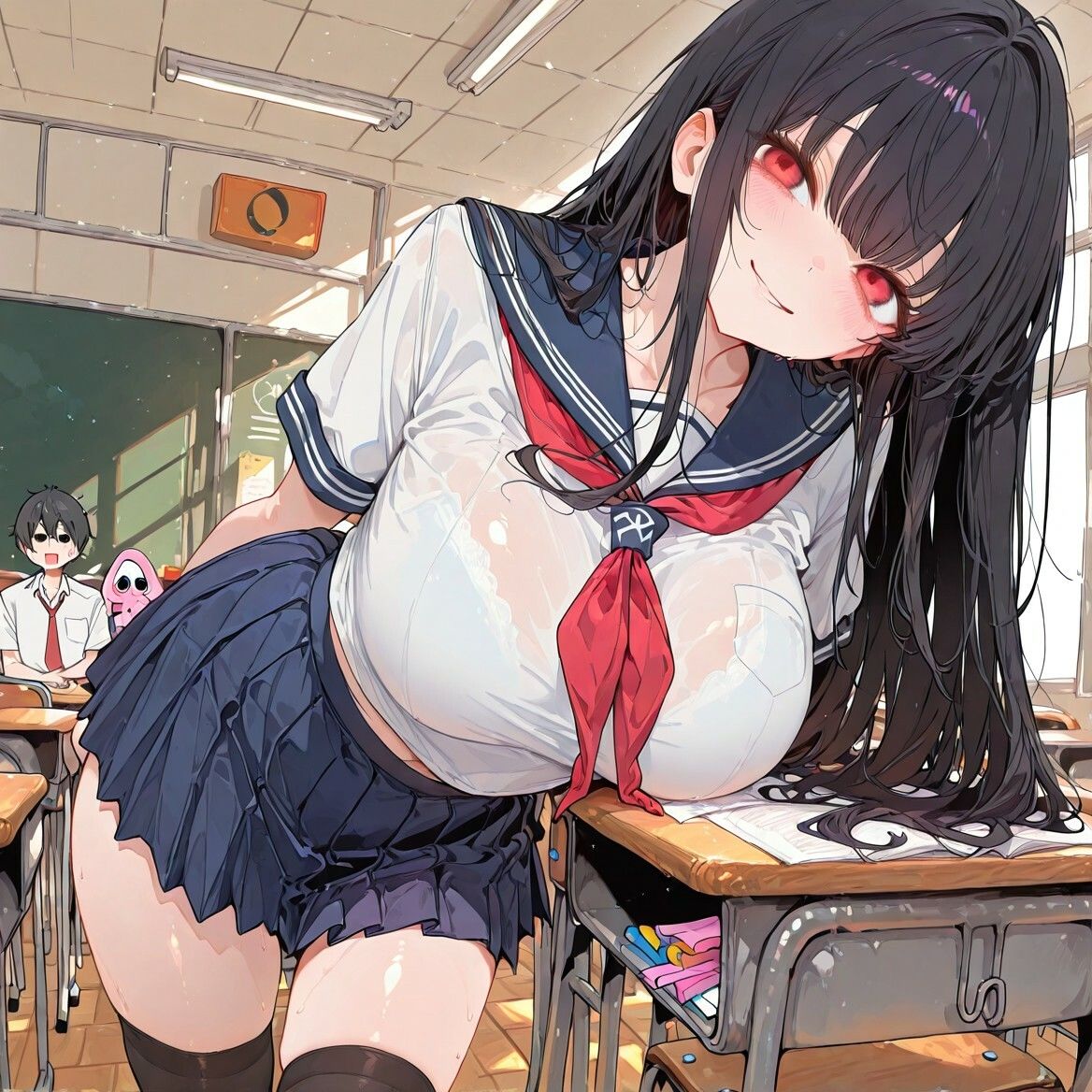 身だしなみチェックという名の性指導＃001 - サンプル画像 2