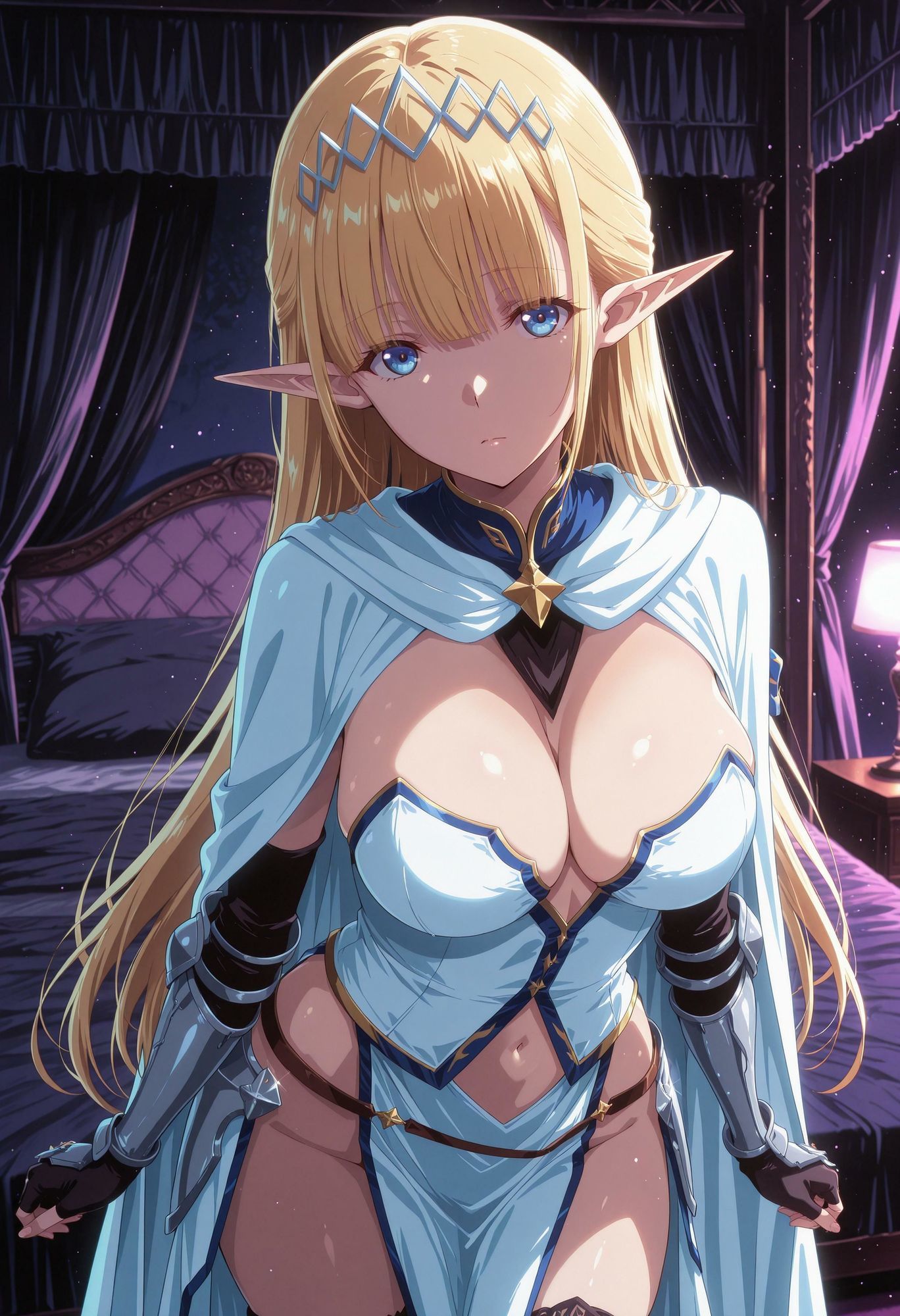 政治の道具として扱われるエルフ騎士3 - サンプル画像 1