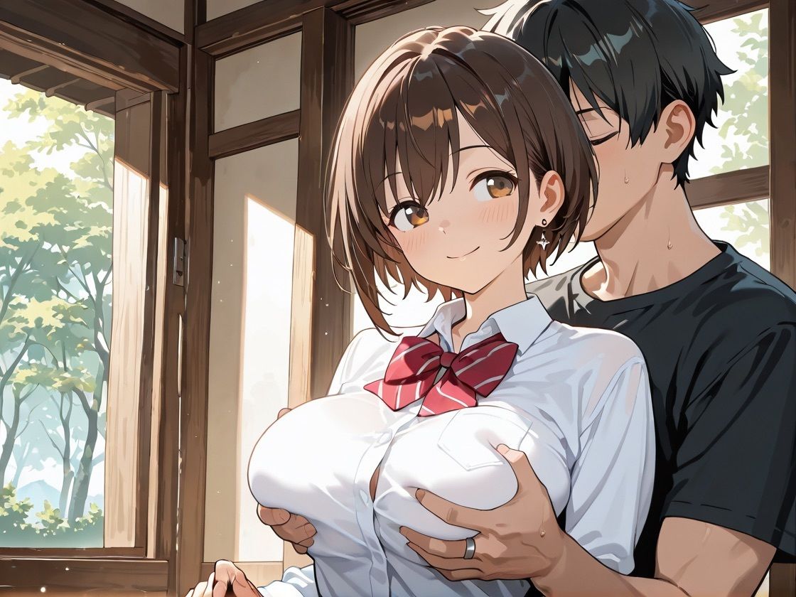 【女子校生】可愛い女の子が性欲爆発！！ - サンプル画像 1