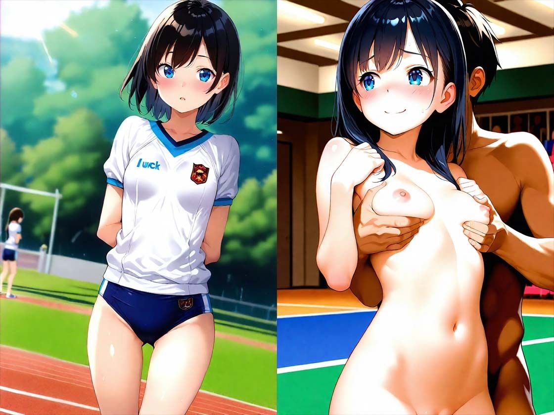 ちっぱい陸上女子が放課後にハメられる話 - サンプル画像 4