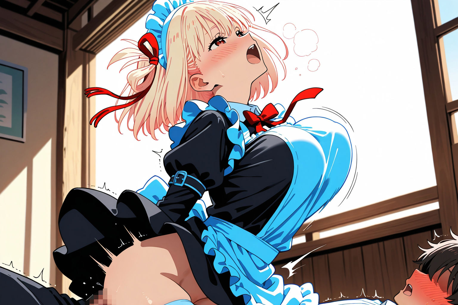 【リ〇リス・リ〇イル】メイド服の○○を××する - サンプル画像 8