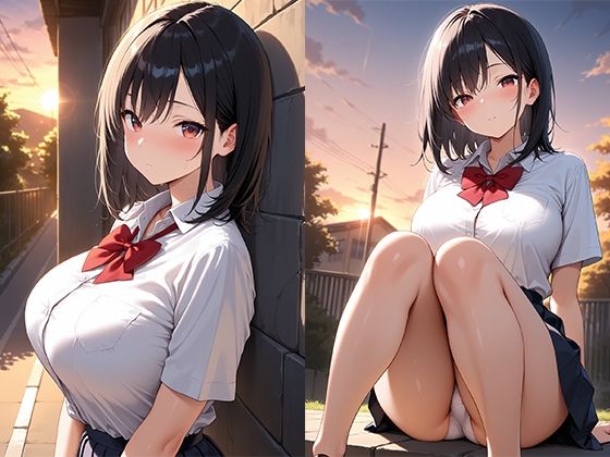 制服女子 催●肉便器化 〜街中で種付け完了〜 - サンプル画像 1