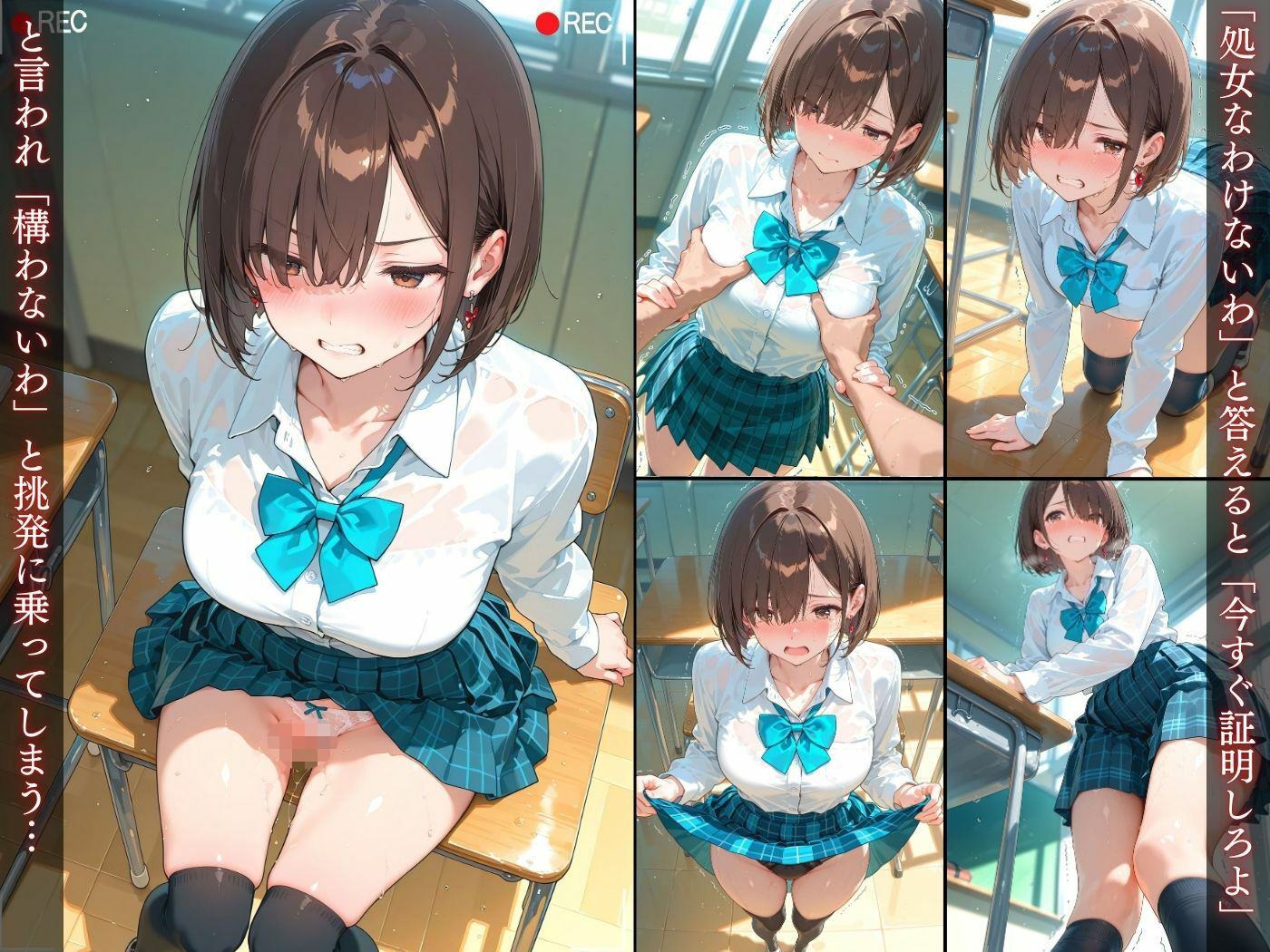 高プライド女は煽りに弱い【vol.2】 - サンプル画像 4