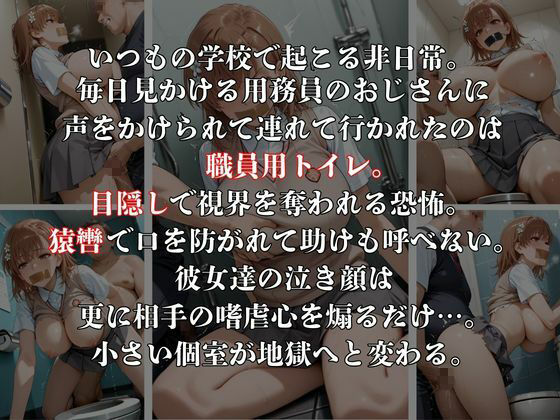 密室で猿轡をされて監禁プレイ  ◎坂＆◎天 ver. - サンプル画像 2