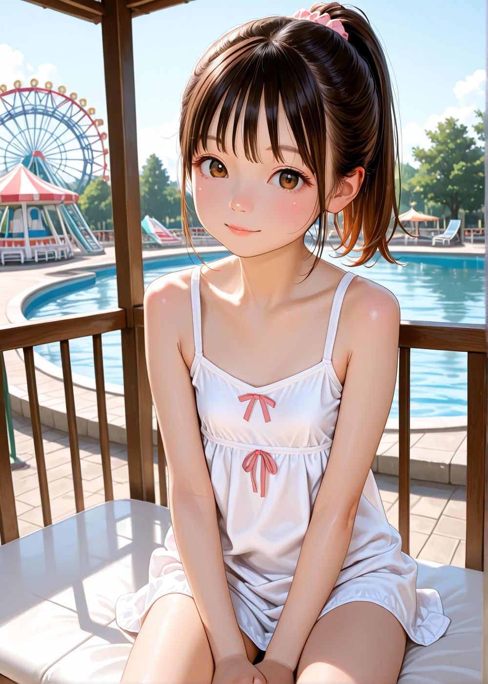 大好きな妹と遊園地デート - サンプル画像 1