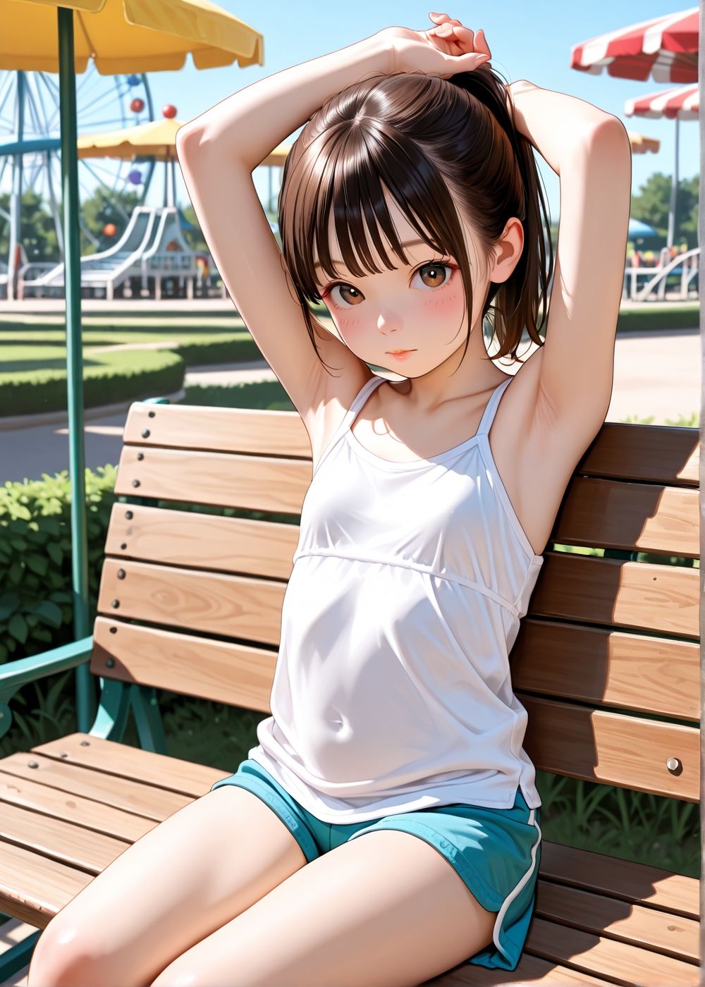 大好きな妹と遊園地デート - サンプル画像 3