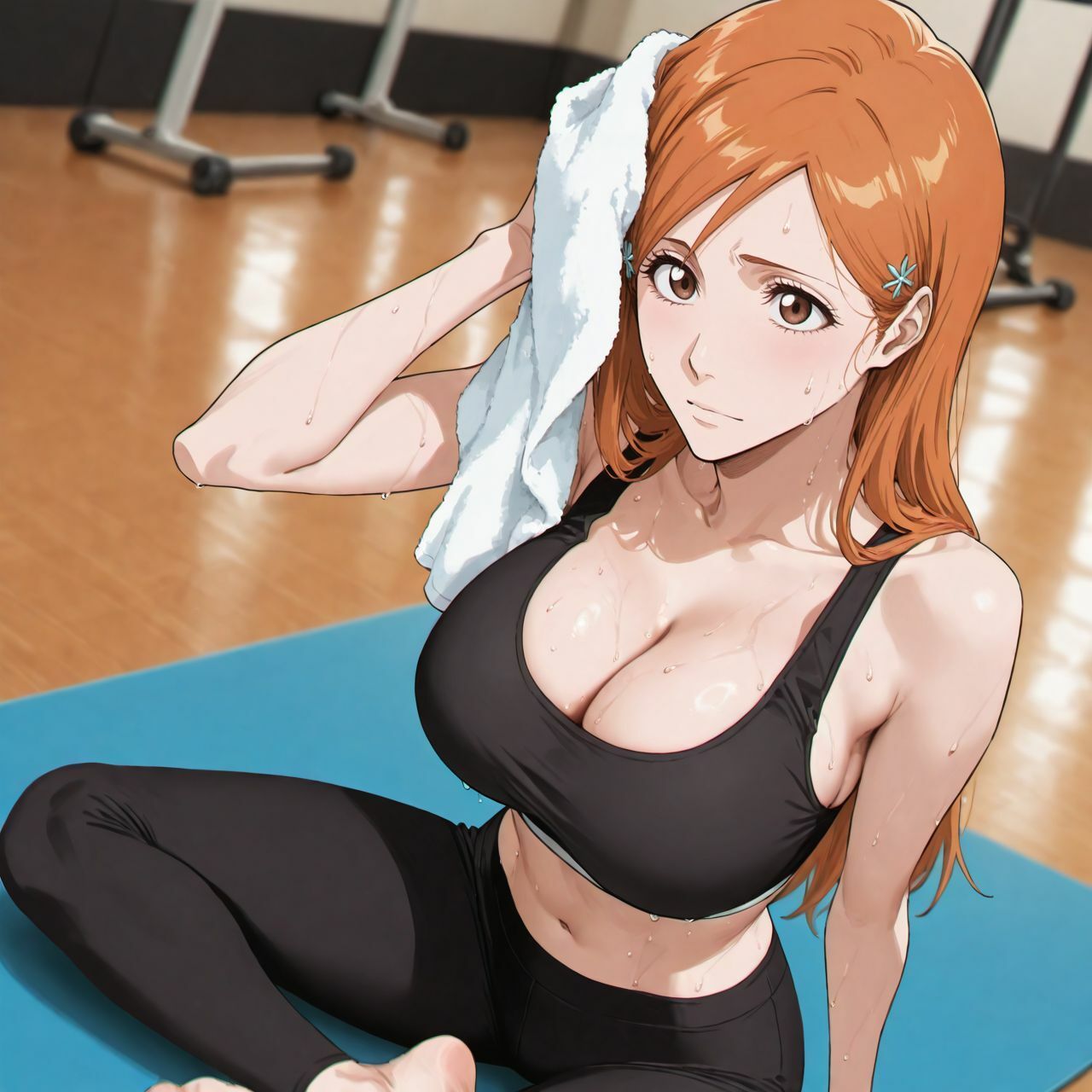 会員制ジムで〜天然巨乳のあの子と密室パーソナルトレーニング〜 - サンプル画像 2