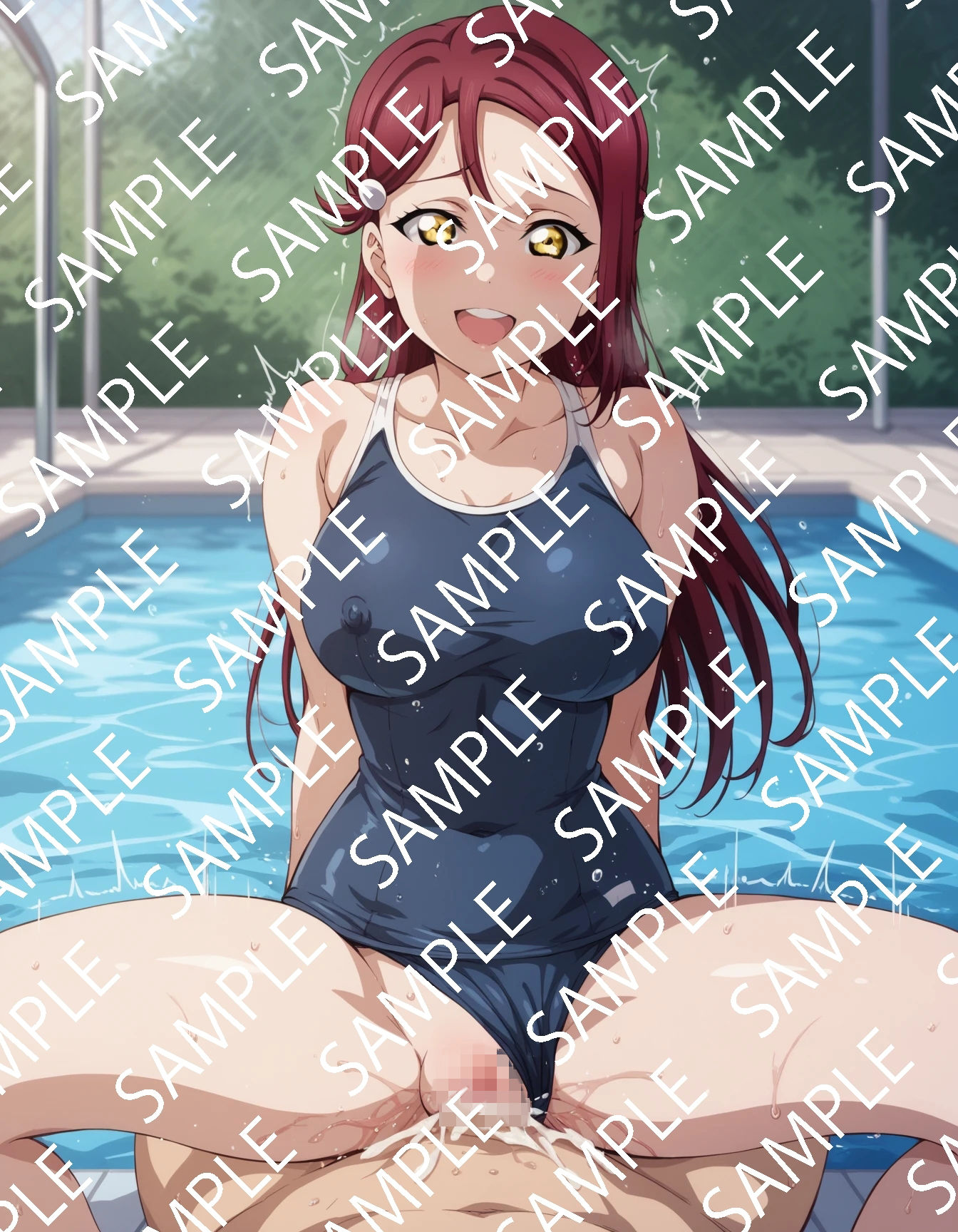 梨子コスプレ騎乗位集 - サンプル画像 8