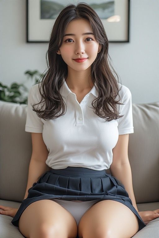 デカ尻幼馴染妄想パンチラお尻画像集 - サンプル画像 2