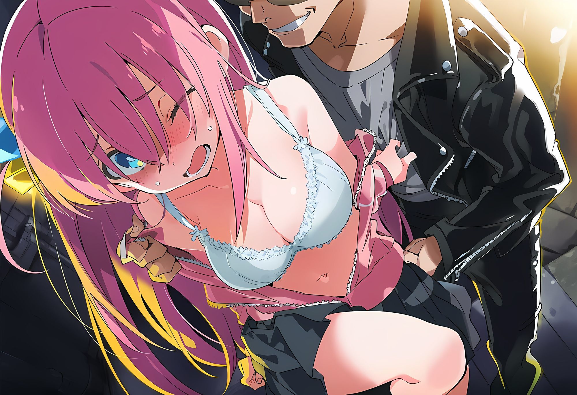 ぼっち・×・ろっく 後藤ひ〇り いちゃラブストーリー 廣井き〇り 231枚 4K高画質 - サンプル画像 1