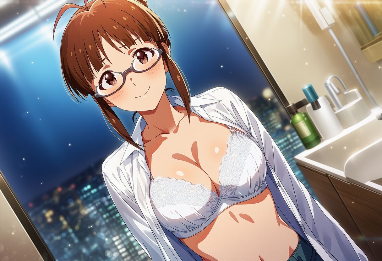 初夜 秋○律子 - サンプル画像 2