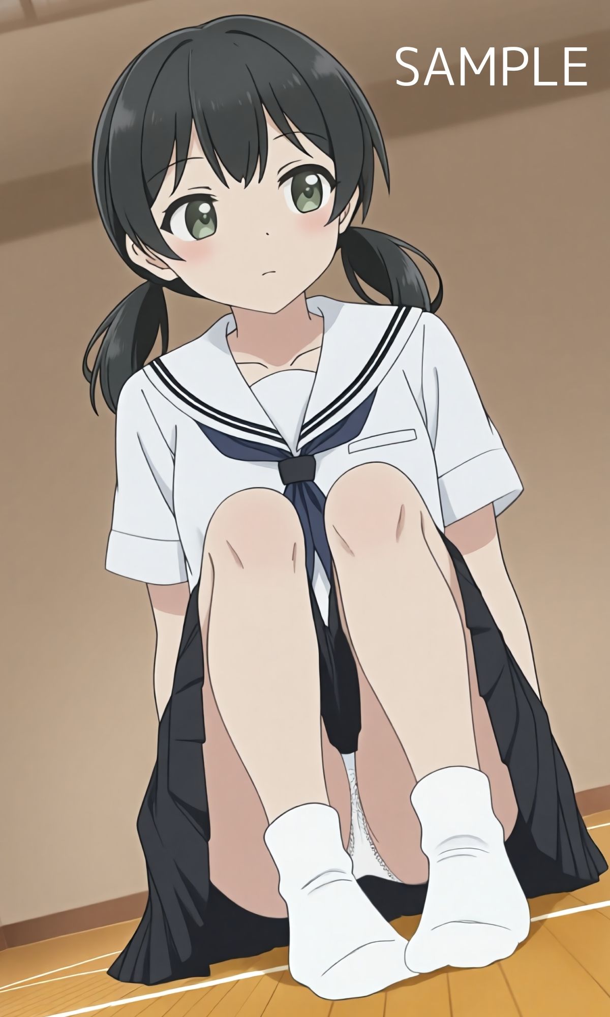 六木明日香の学校内パンチラ盗撮 - サンプル画像 5