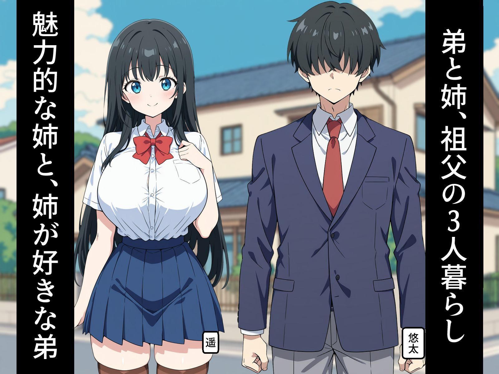 大好きな姉ちゃんが祖父の子を孕んでた - サンプル画像 1