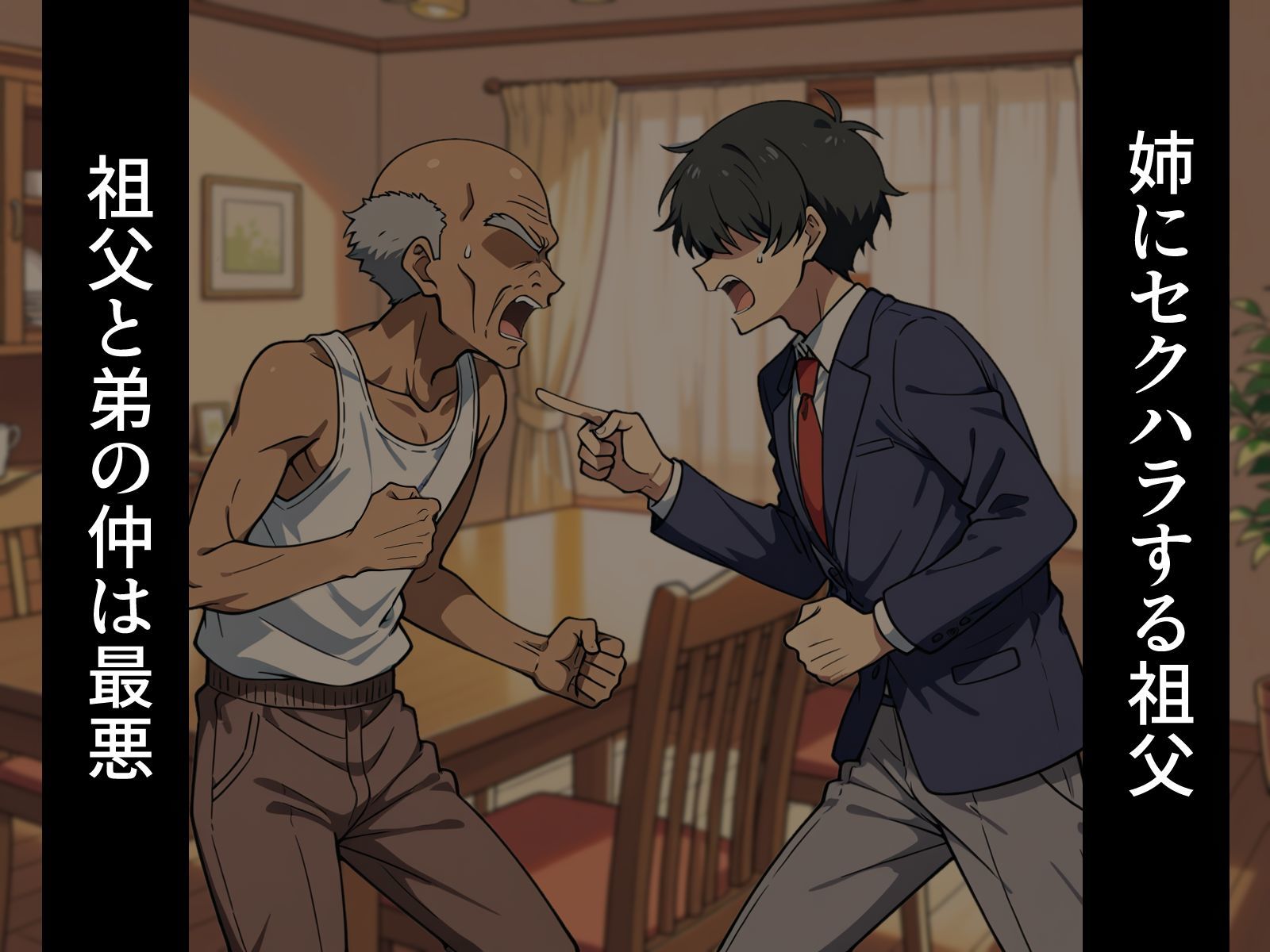 大好きな姉ちゃんが祖父の子を孕んでた - サンプル画像 2