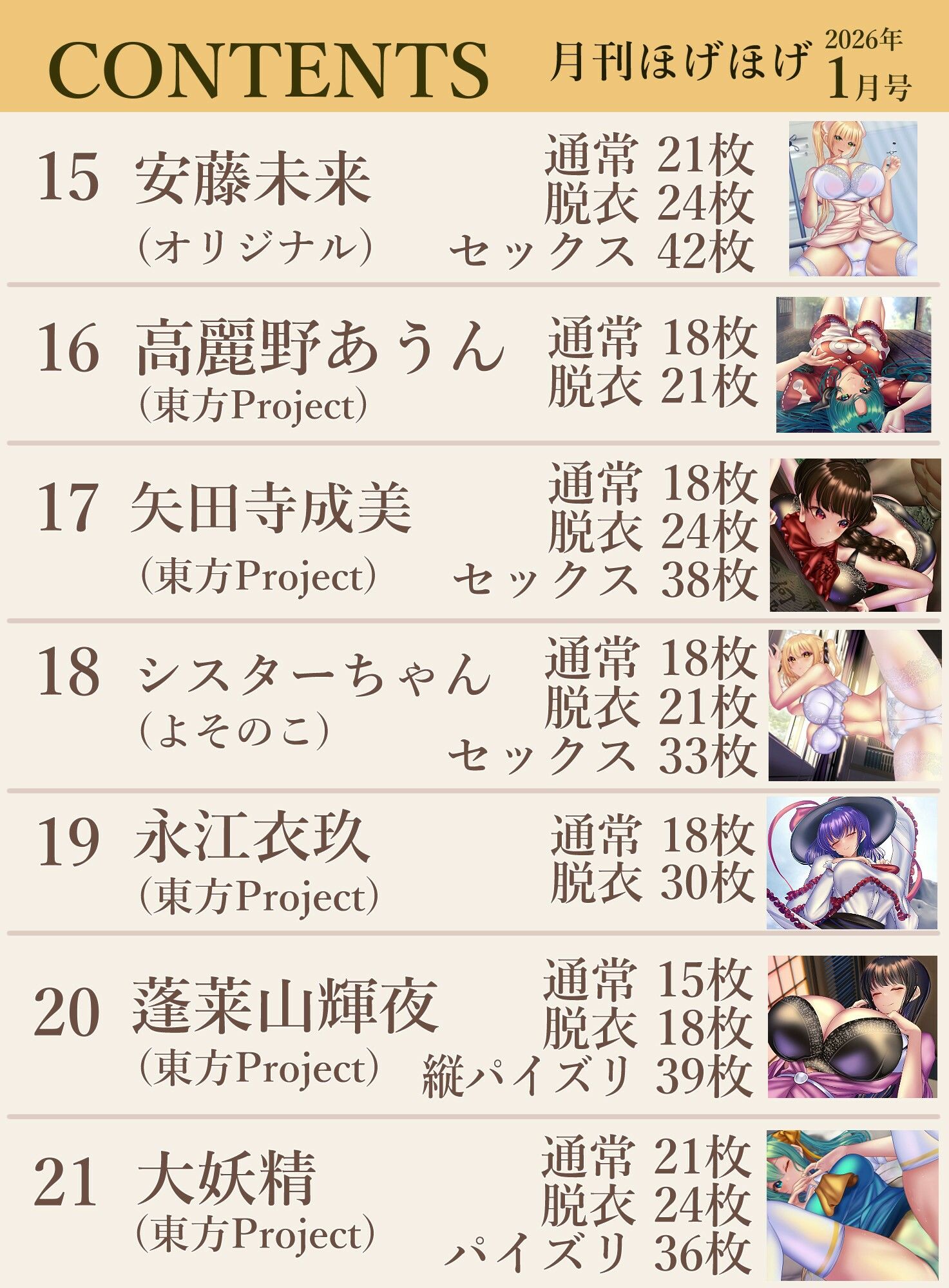 月刊ほげほげ2026年1月号 - サンプル画像 4