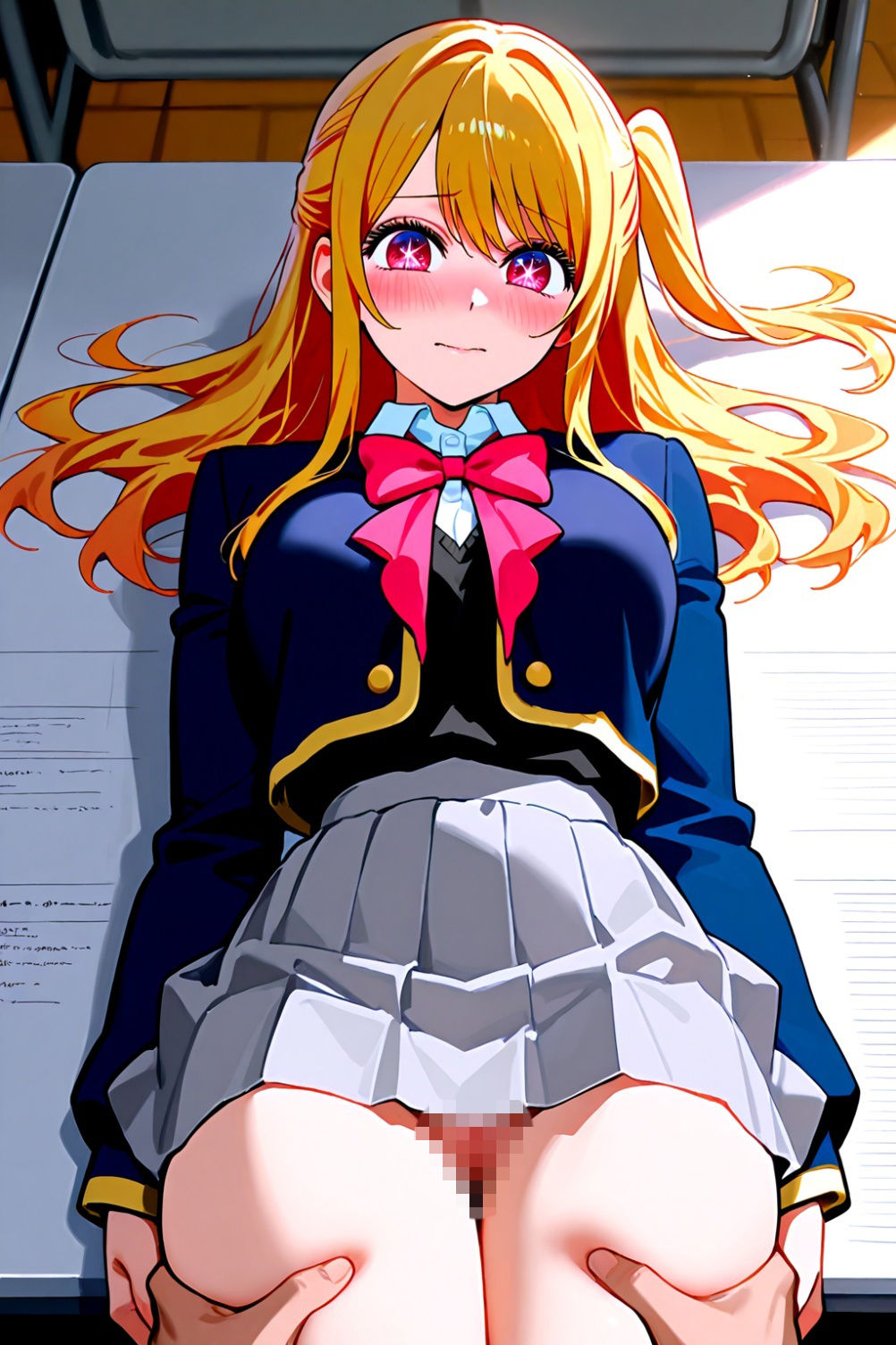 放課後性処理教室  ル〇ー＆ME〇ちょ編 - サンプル画像 1