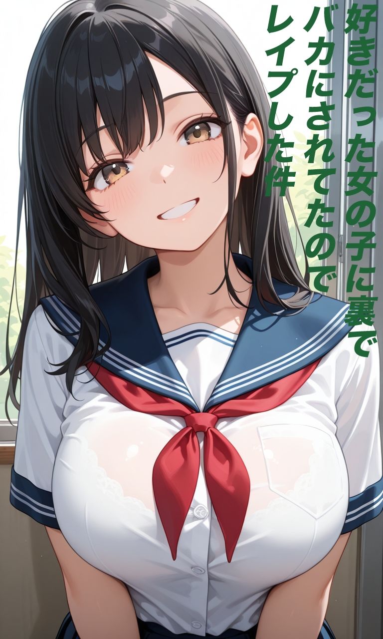 好きだった女の子に裏でバカにされていたのでレ◯プした件 - サンプル画像 1