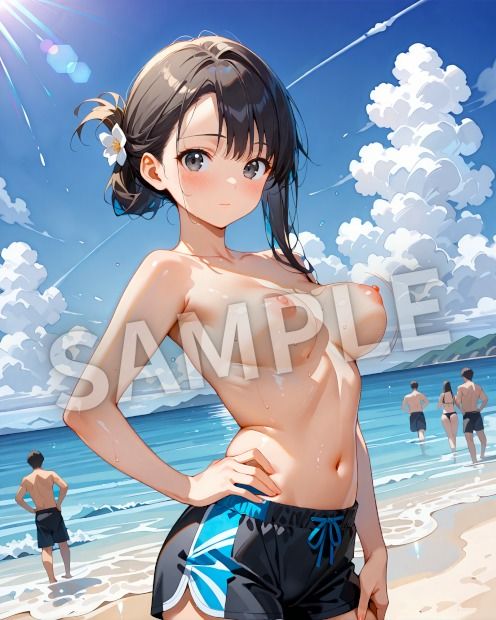 SUMMER MOMENTs ― みうのビーチハプニングコレクション ― - サンプル画像 4