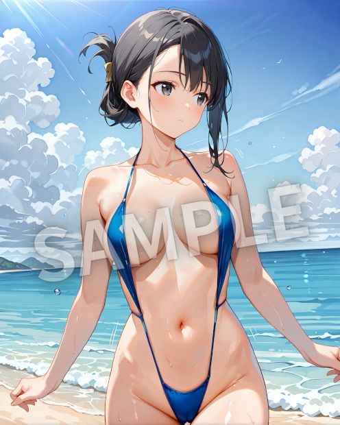 SUMMER MOMENTs ― みうのビーチハプニングコレクション ― - サンプル画像 9