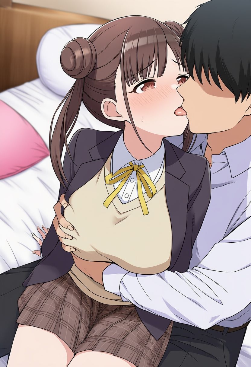 美少女アイドルと子作り（園〇智代子編） - サンプル画像 1