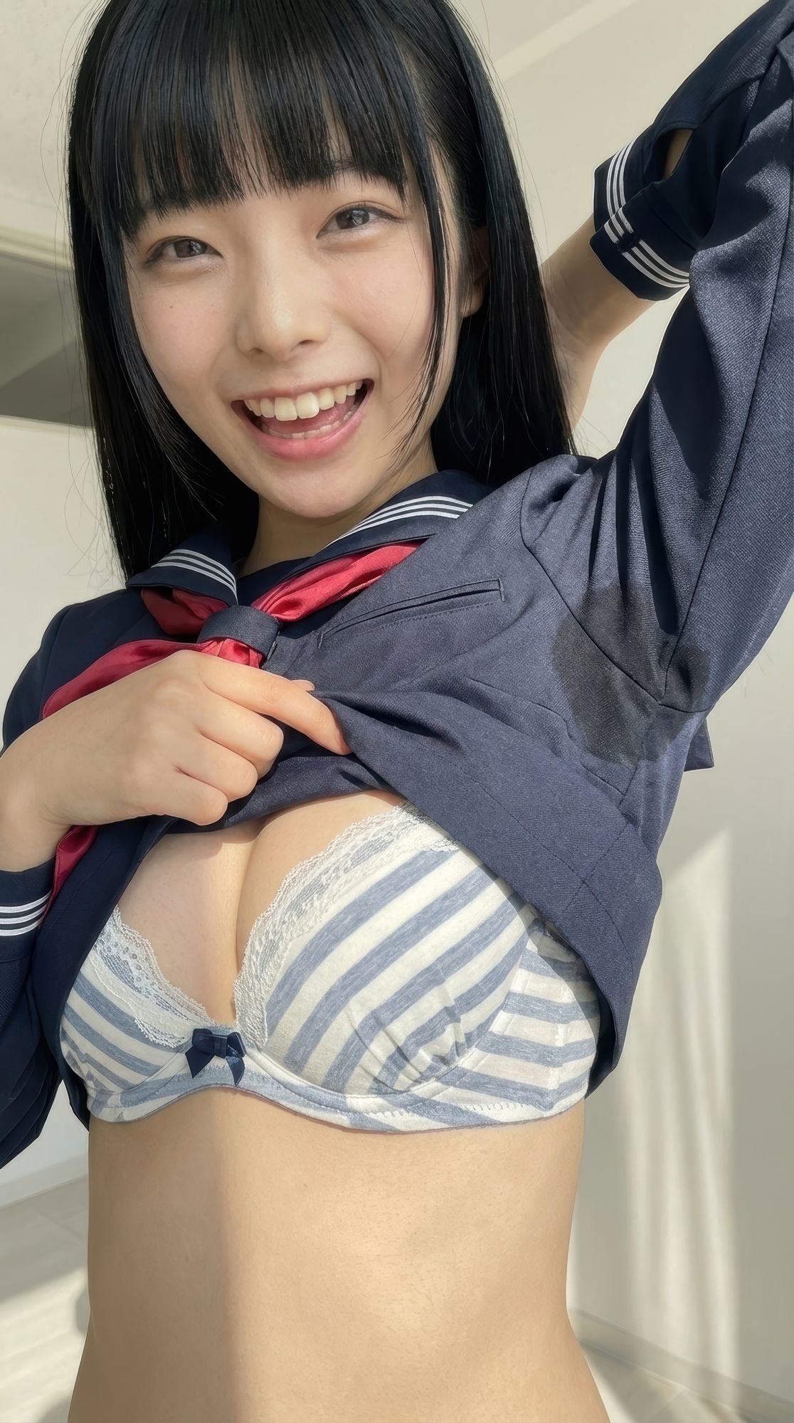 清楚系美少女にブルマとニーハイを履かせたらむちむち下半身が凄すぎた - サンプル画像 8