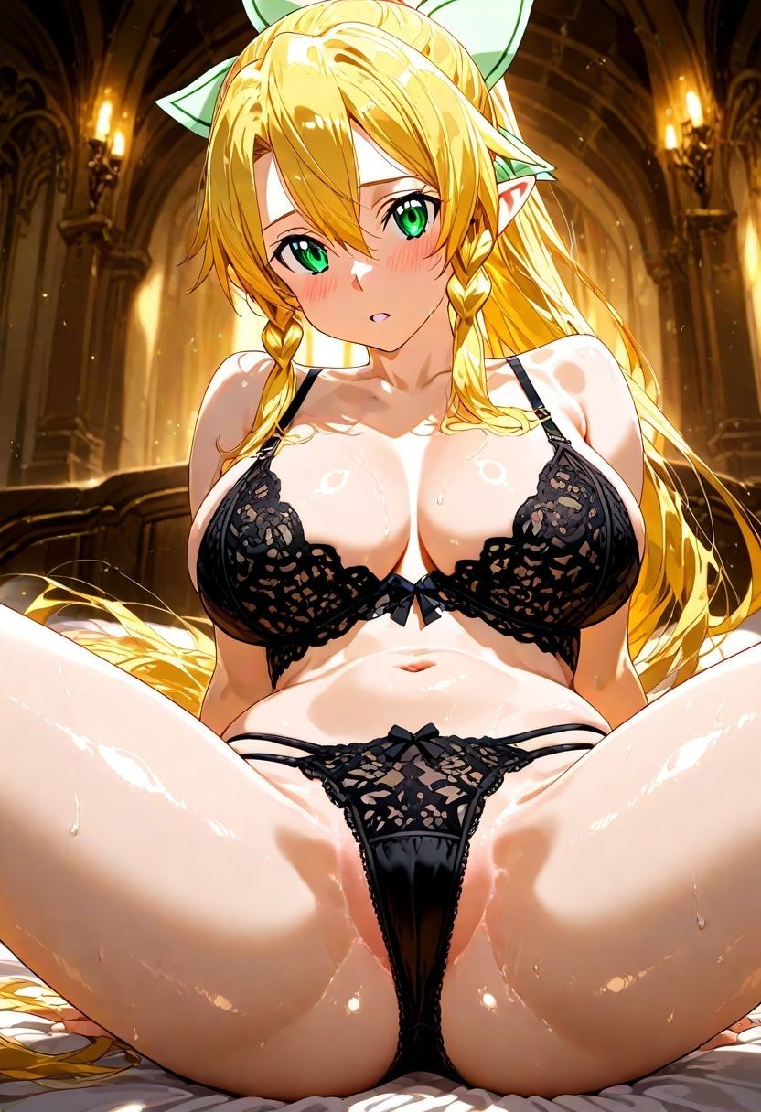 リー〇ァの性処理日記 〜キリトを裏切る快楽に震える実妹の記録〜【CG集・500枚】 - サンプル画像 8