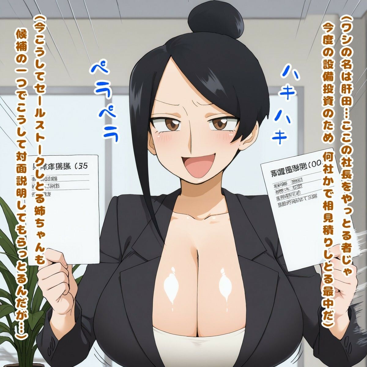 肝田社長！おひとついかがですか？（滝○ 京○/美人女上司滝○さん） - サンプル画像 2