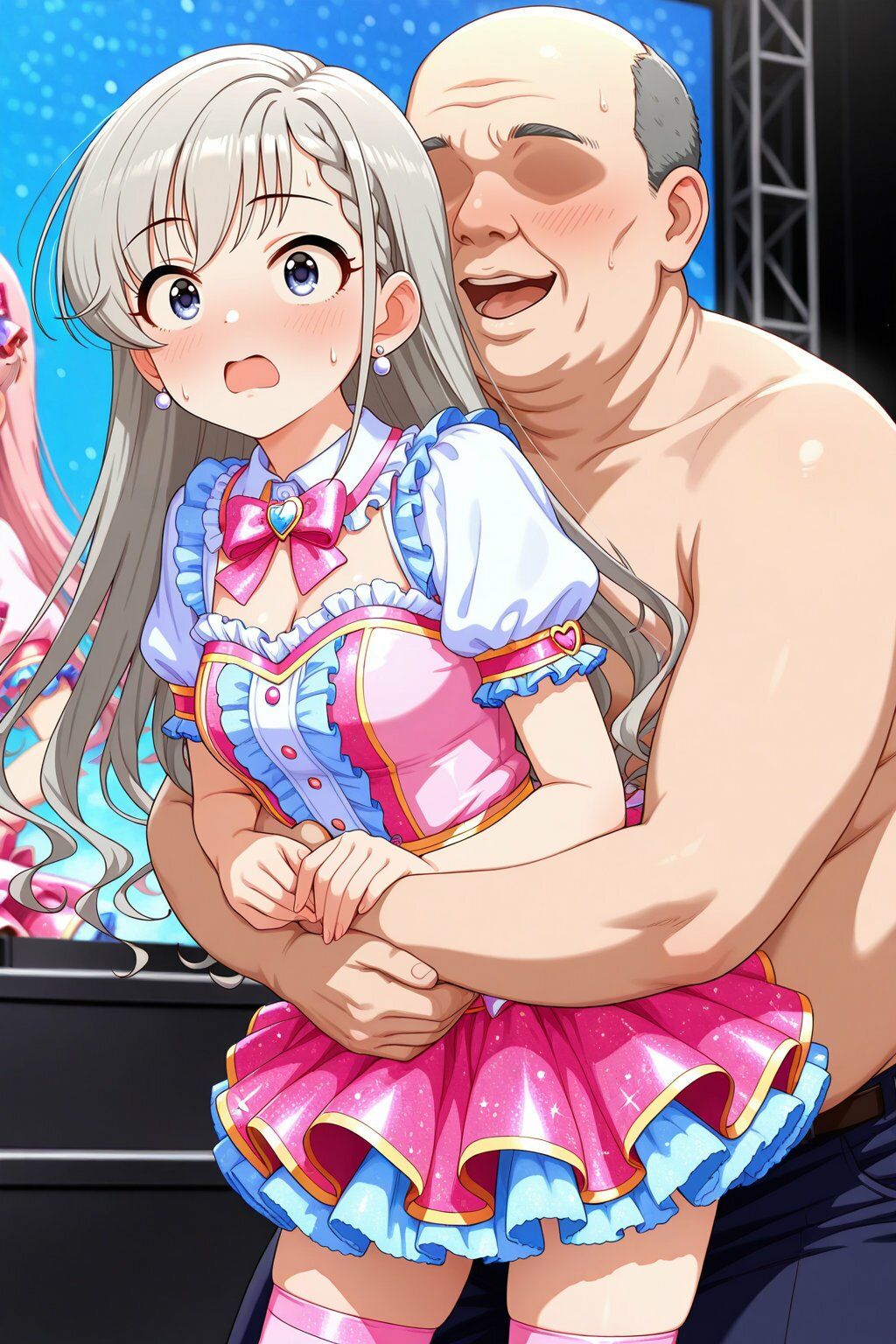 久○颯 キモおじ強●性接待 - サンプル画像 2